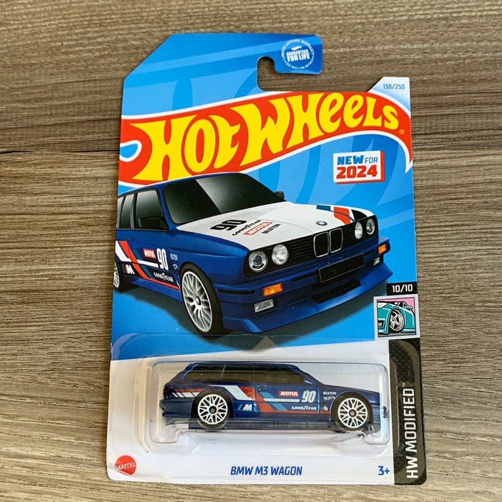 Hot Wheels BMW M3 Station Wagon HW Blue Beamer Hotwheels Car Mainline 2024 New